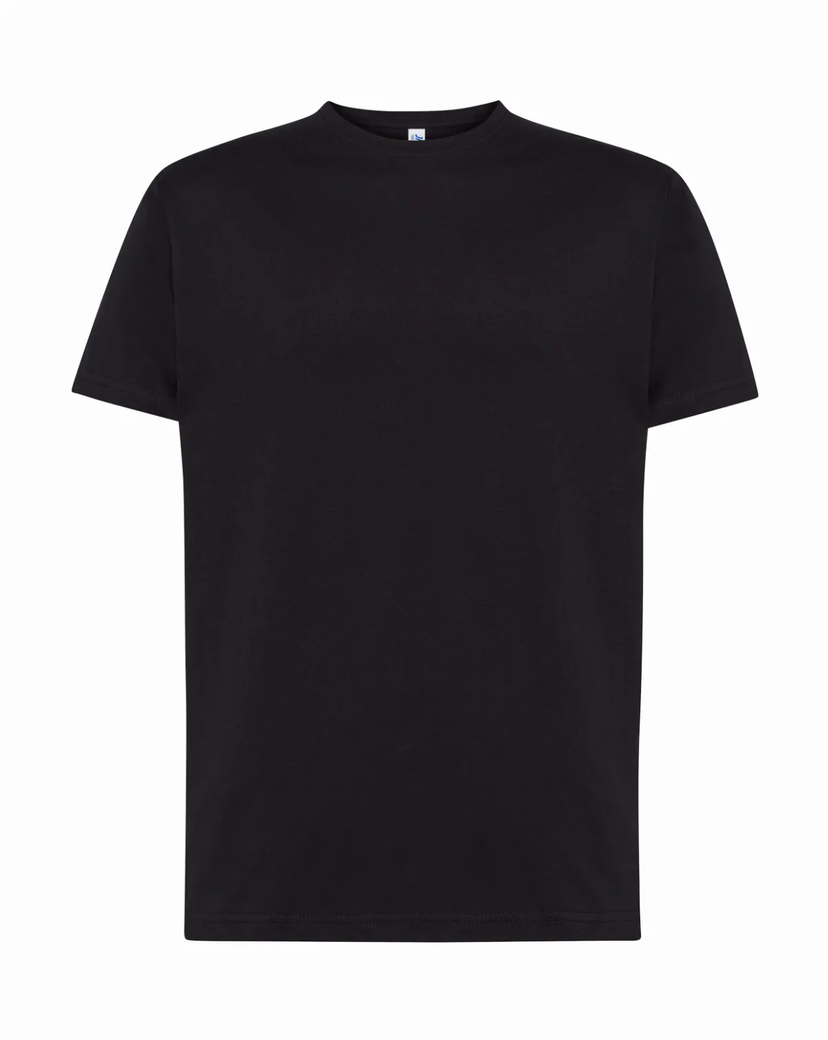 Regular Combed T-Shirt Black
