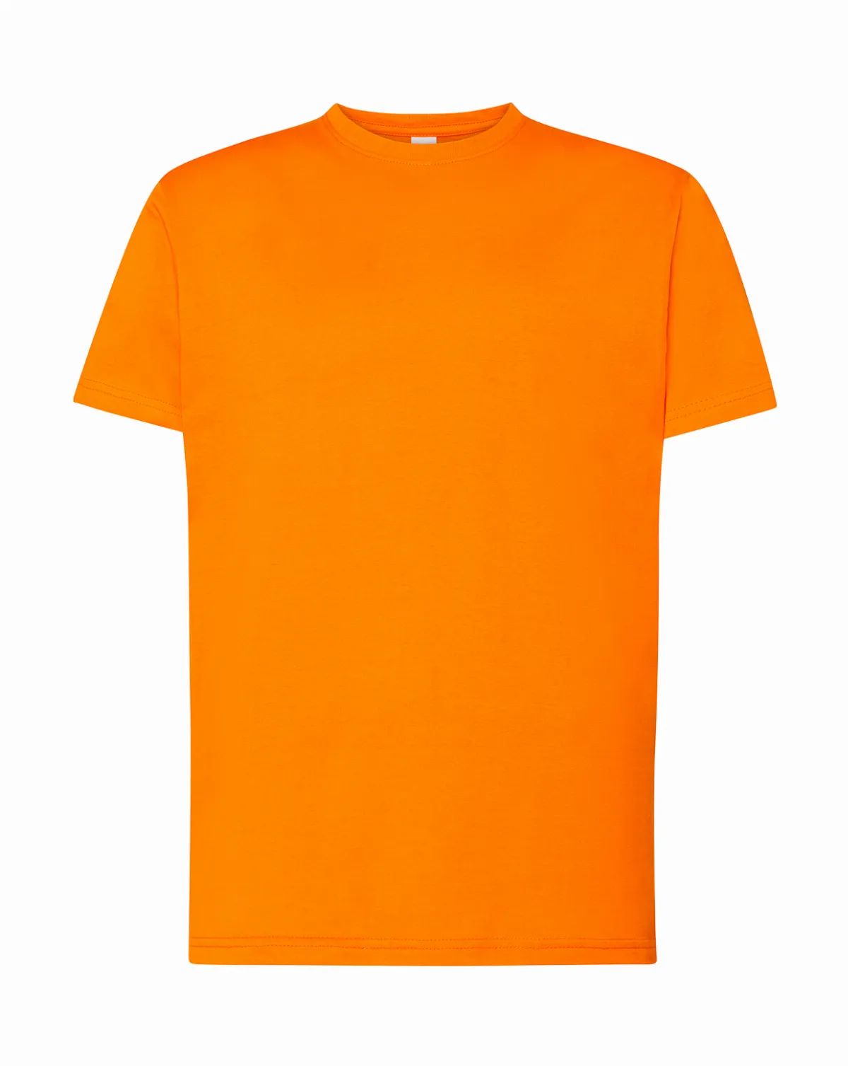 Regular Combed T-Shirt Orange