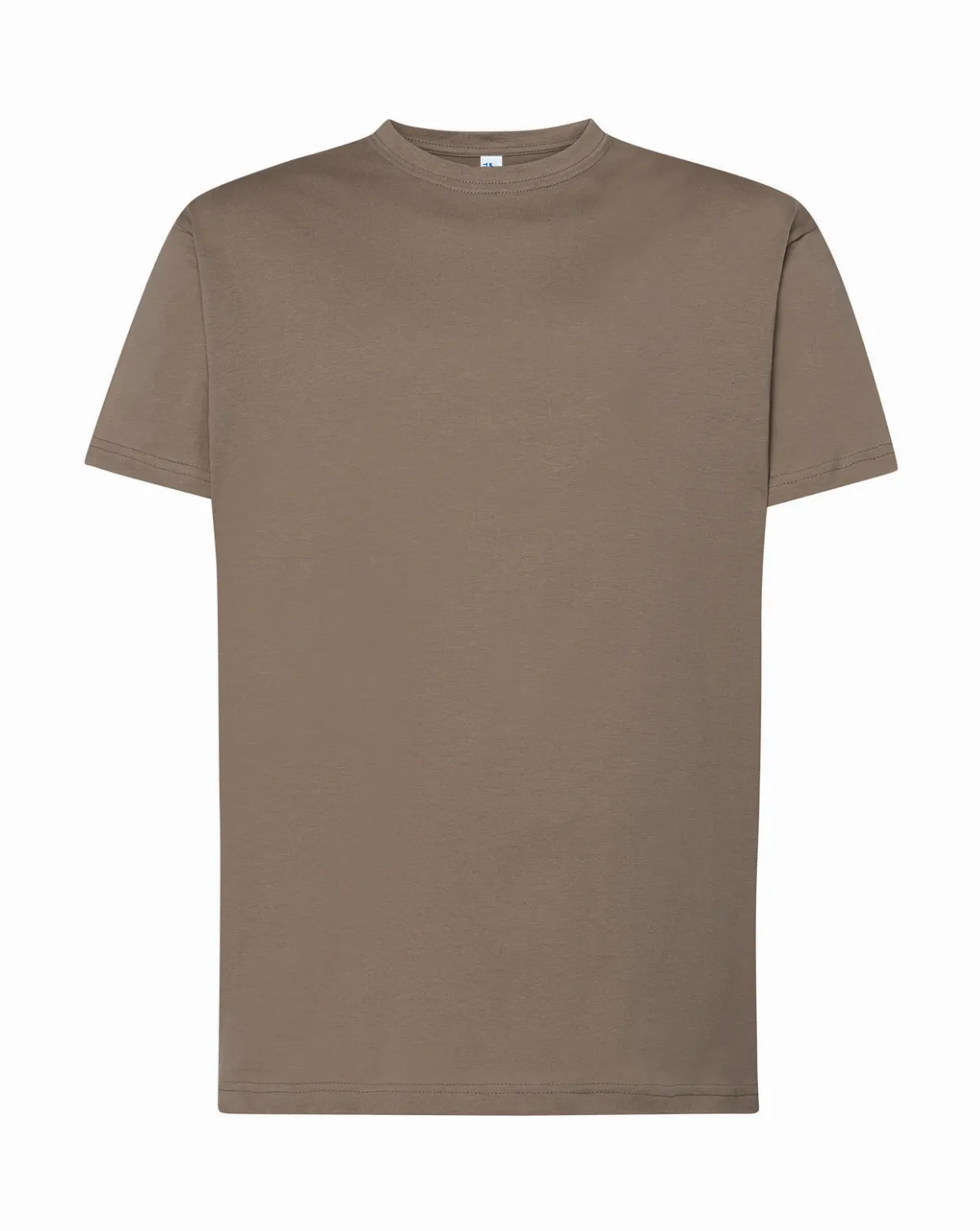 Regular T-Shirt Man Brown Dark