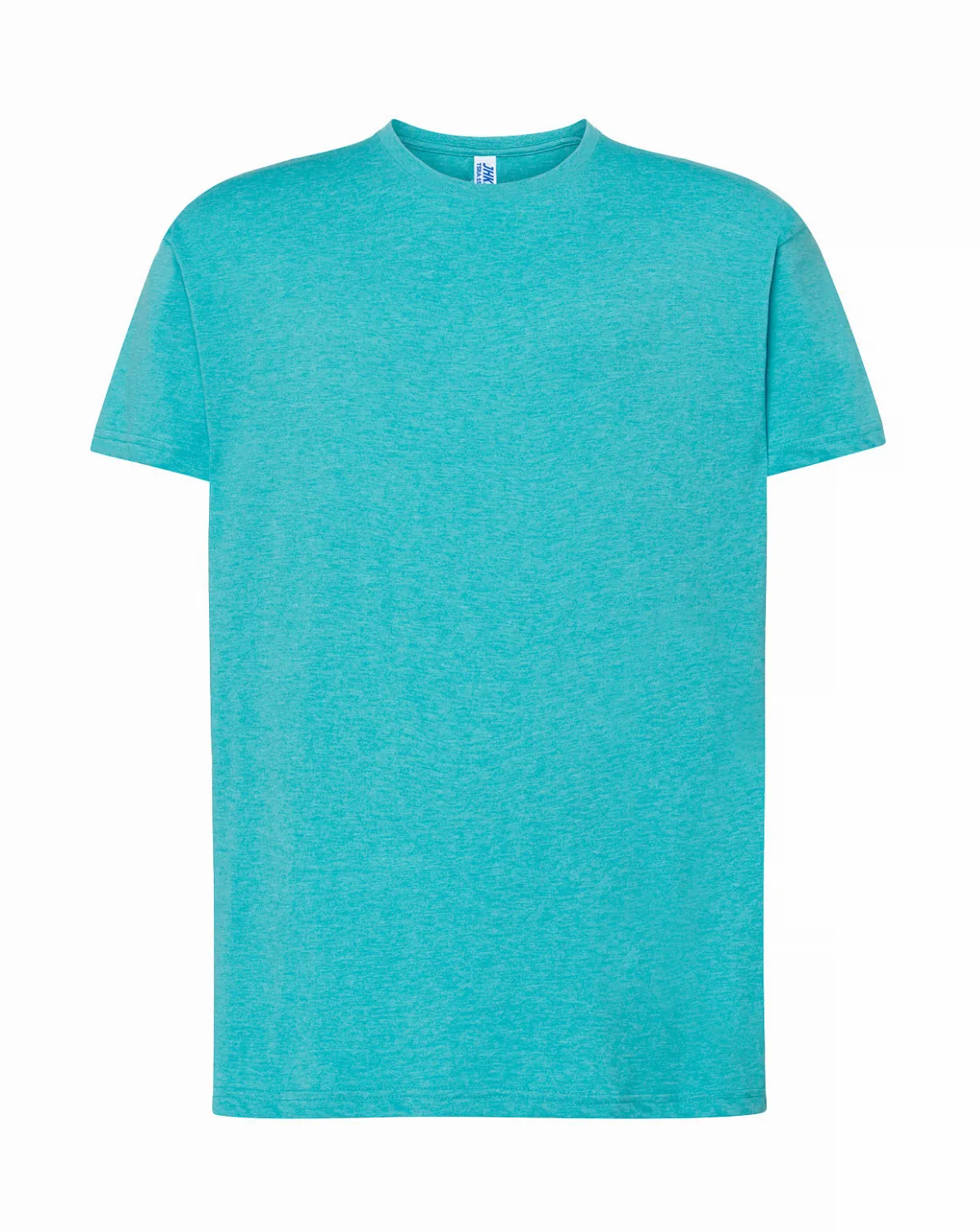 Regular T-Shirt Man Turquoise Heather