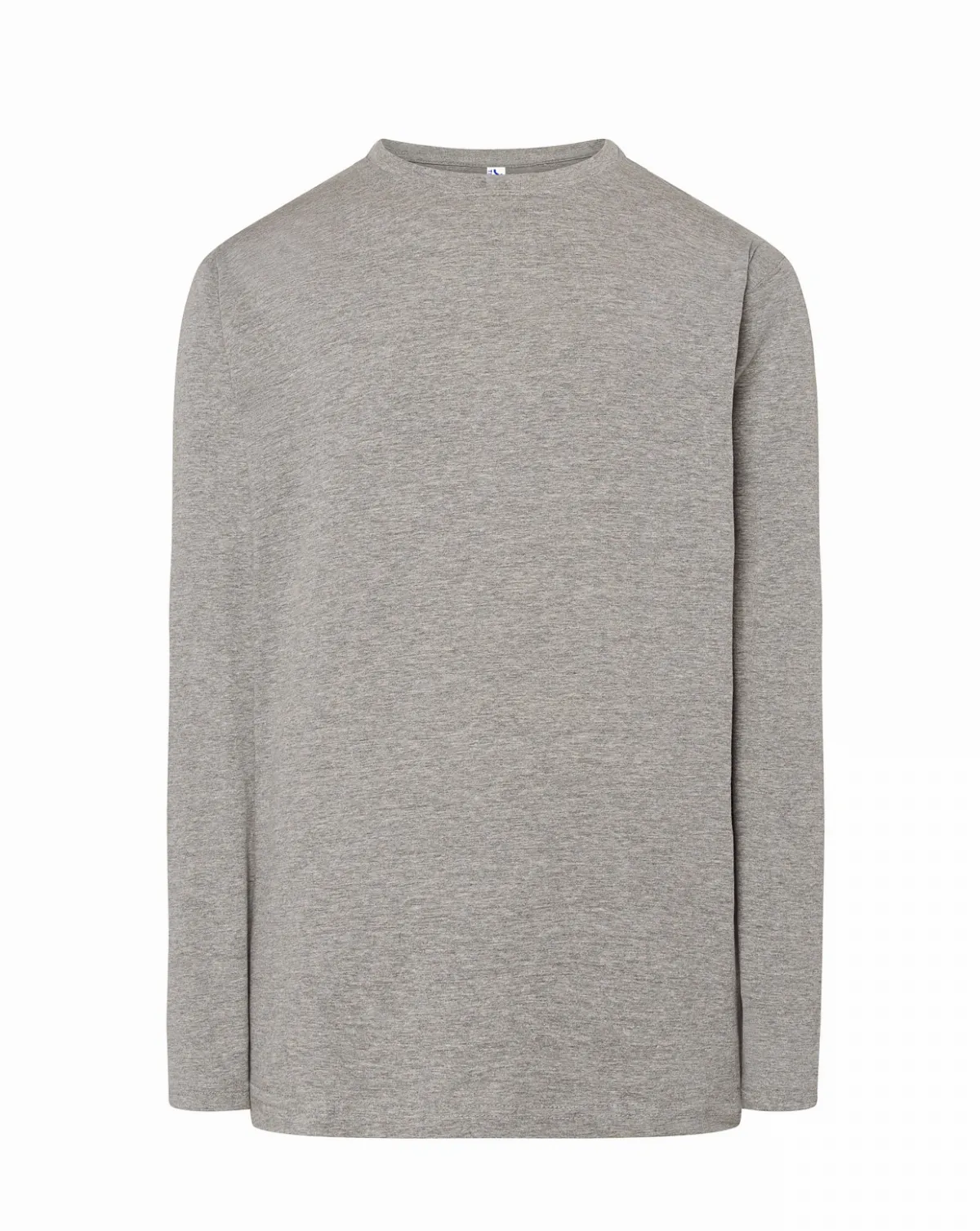 Regular LS T-Shirt King Size Grey Melange