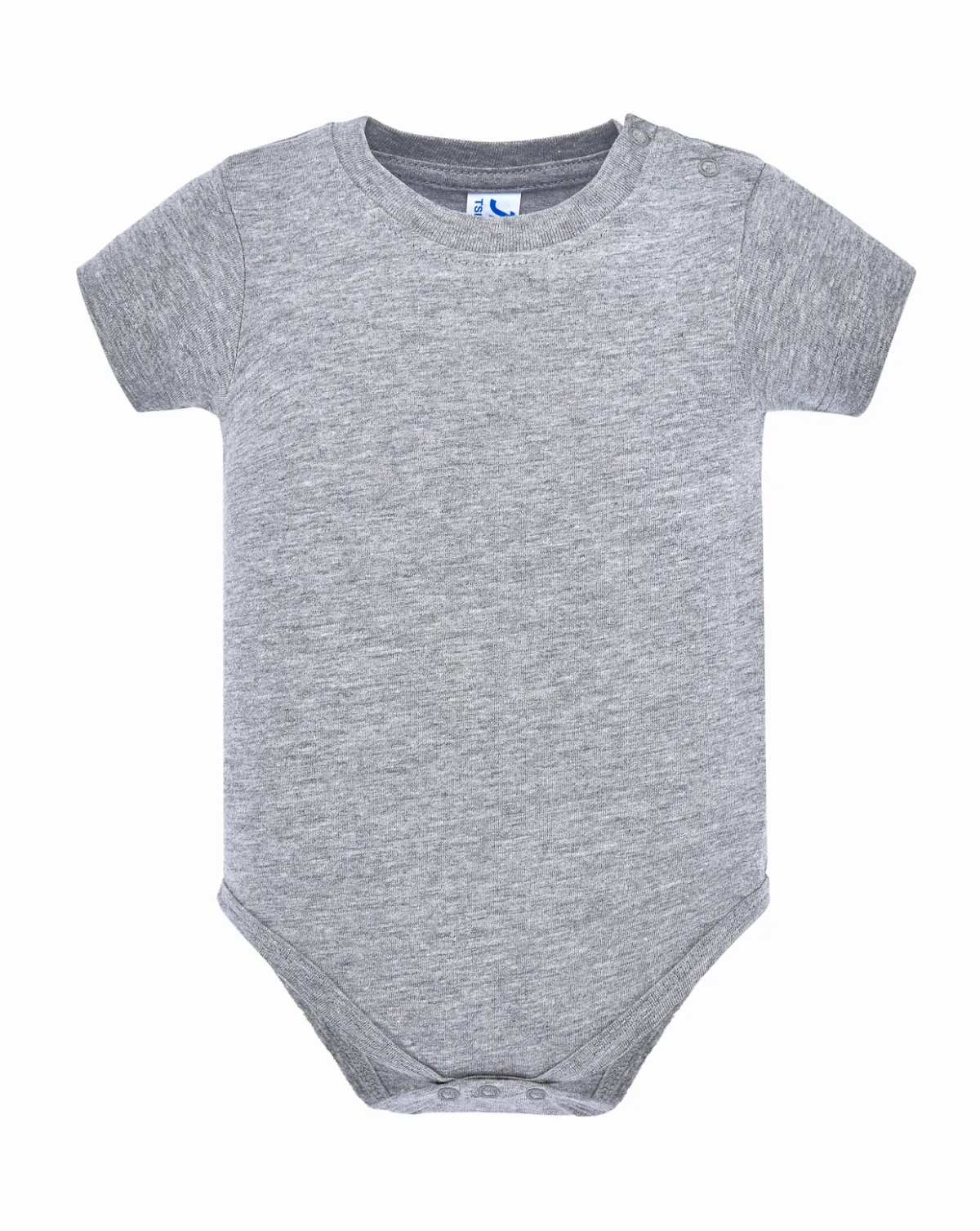 Single Jersey Baby Body Grey Melange