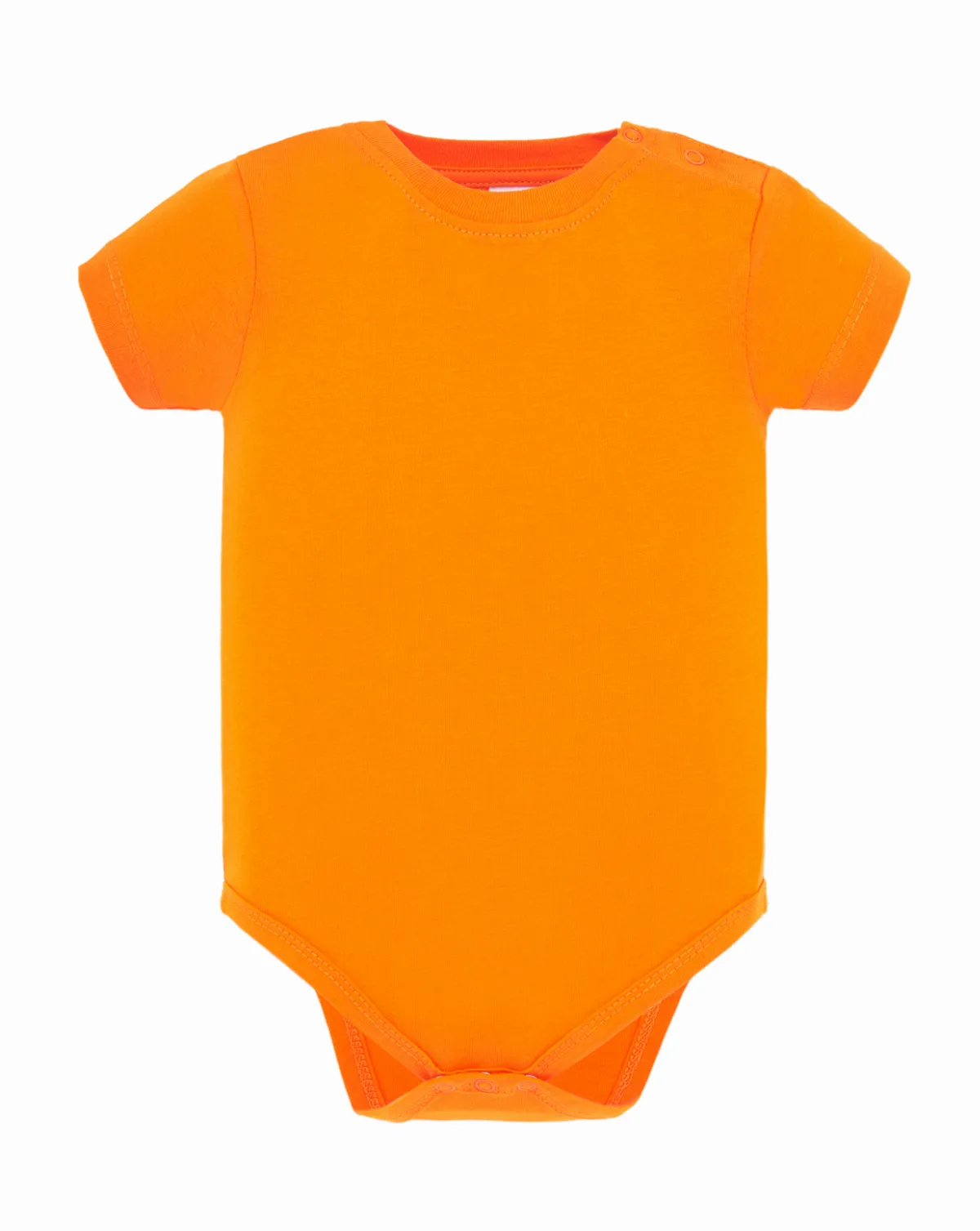 Single Jersey Baby Body Orange