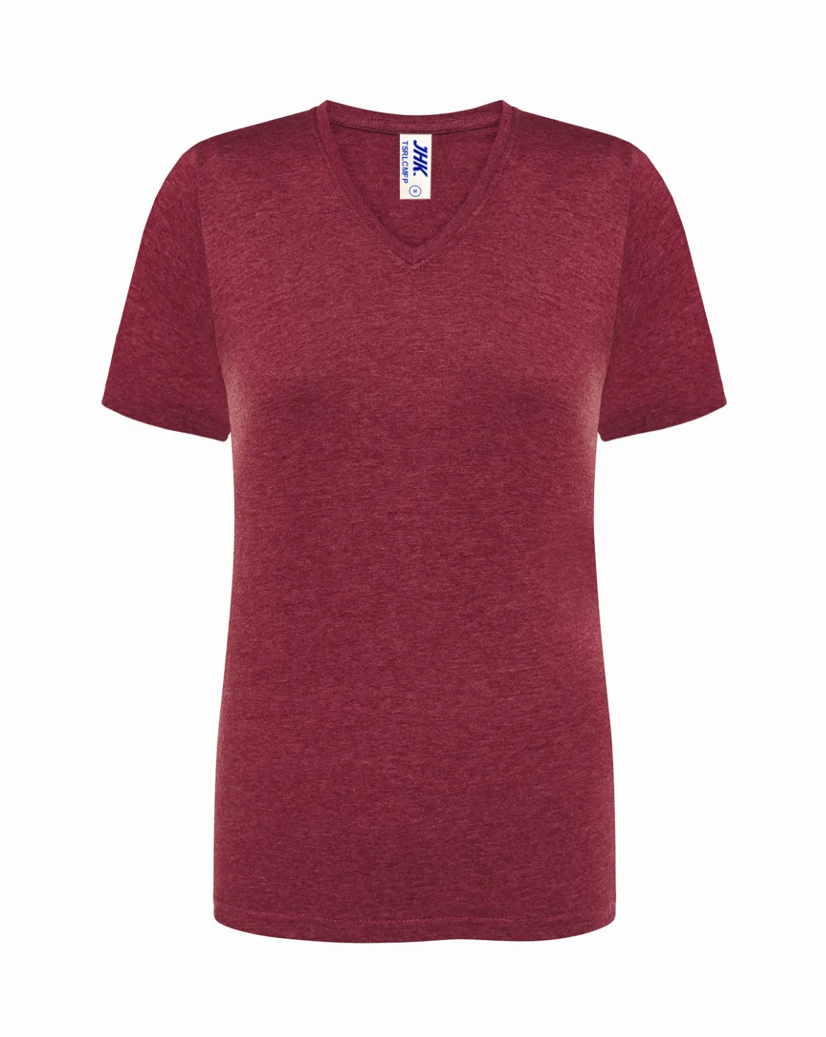 Lady Regular Comfort V-Neck Burgundy Heather