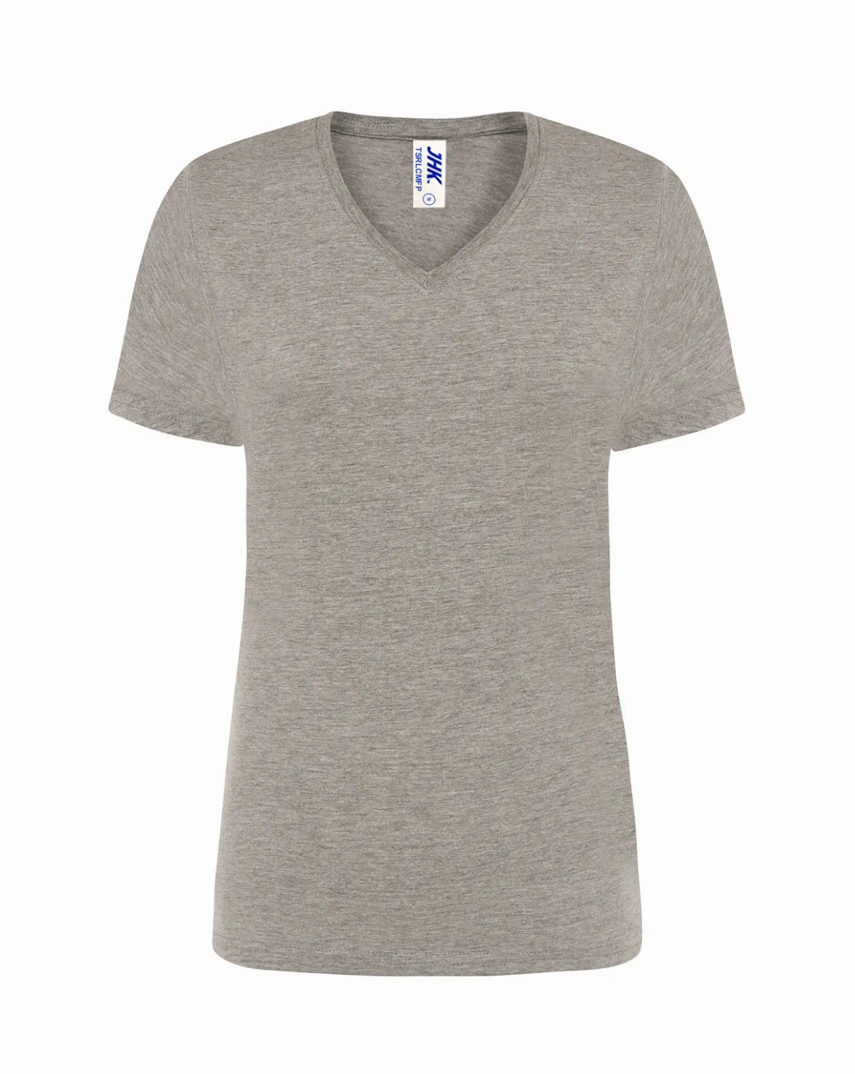 Lady Regular Comfort V-Neck Grey Melange