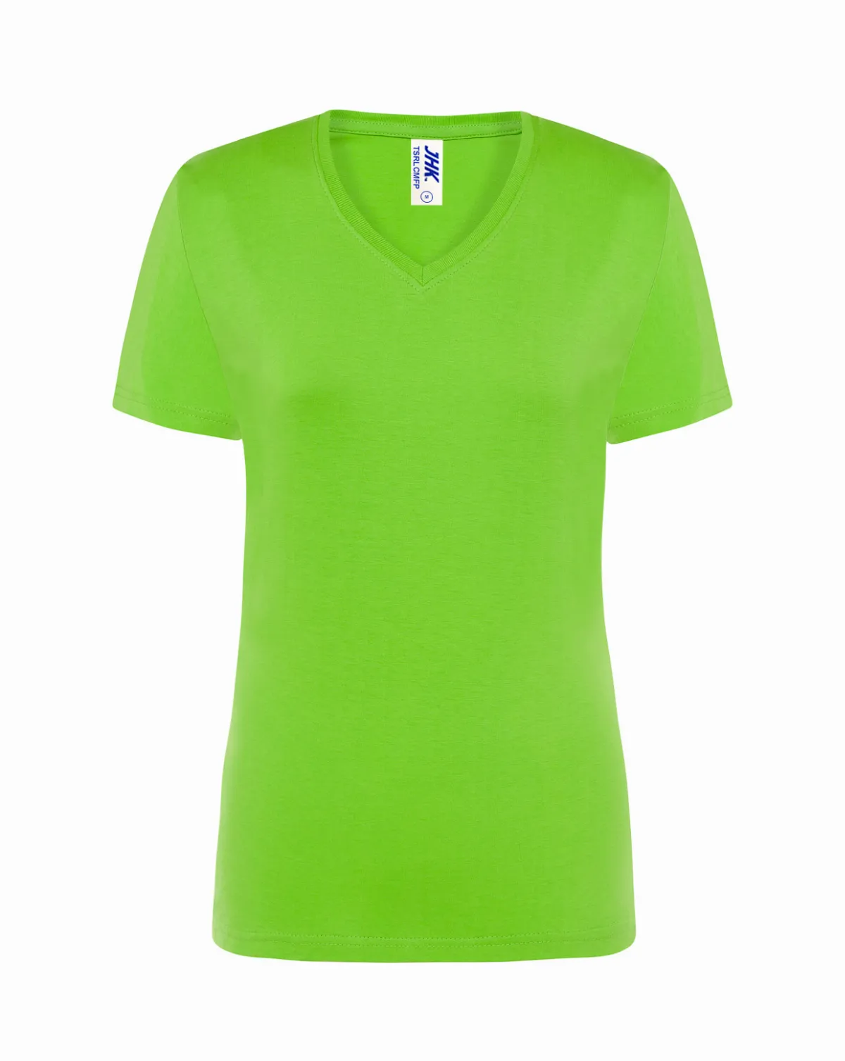 Lady Regular Comfort V-Neck Lime