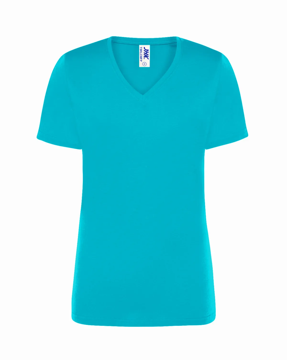 Lady Regular Comfort V-Neck Turquoise