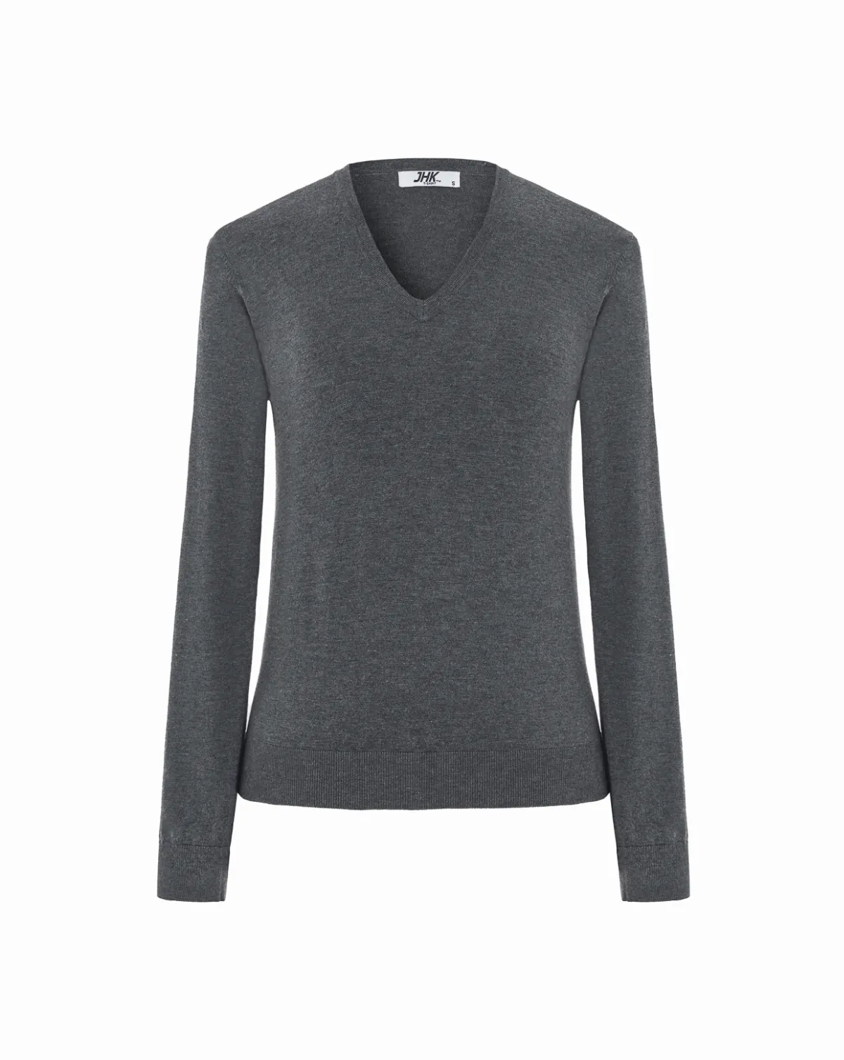 BOSTON LADY Dark Grey Melange