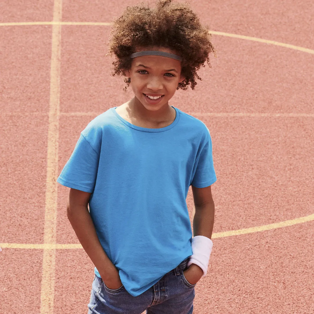  Fruit of the Loom Camiseta Niño Color Iconic