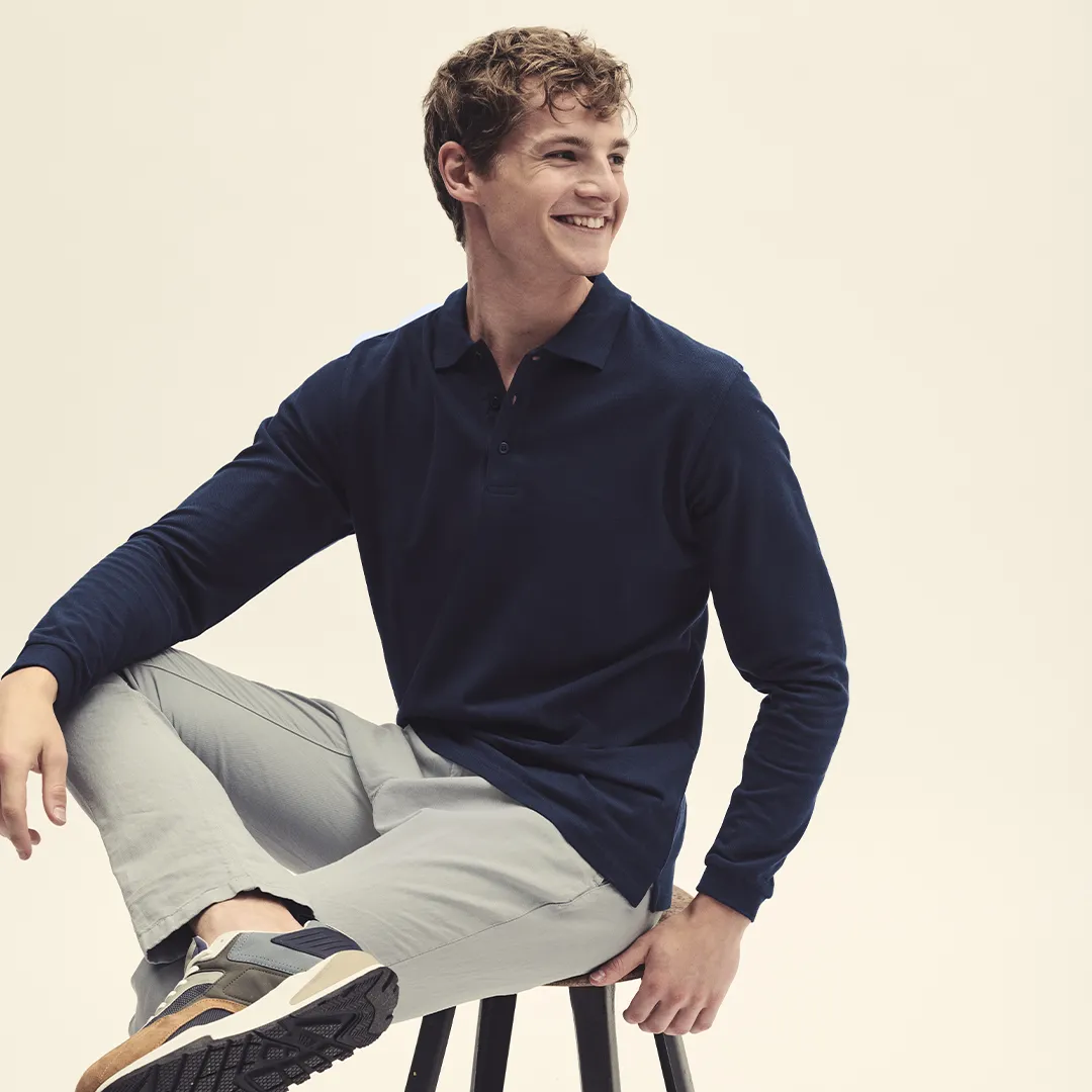  Fruit of the Loom Polo Adulto Premium Long Sleeve