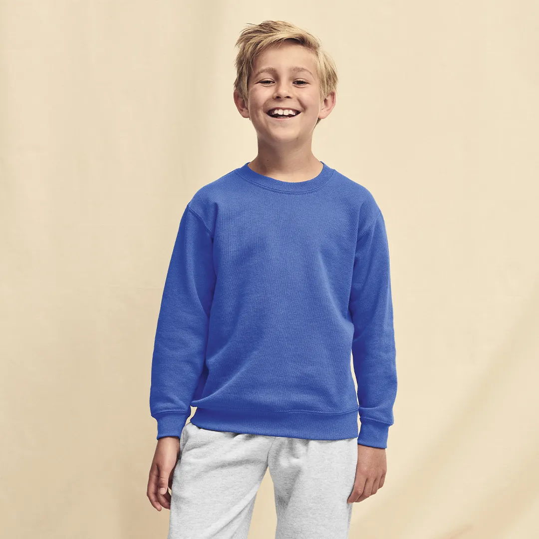  Fruit of the Loom Sudadera Niño Classic Set-In Sweat