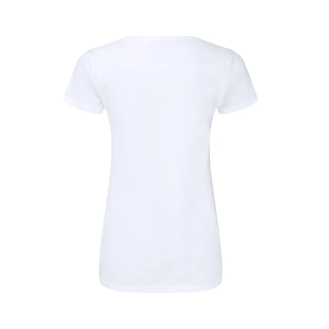 Camiseta Mujer Blanca Iconic V-Neck - vista 1