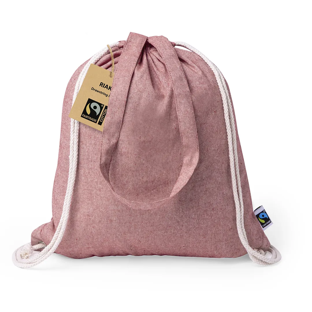 Bolsa Mochila Riak Fairtrade - vista 2