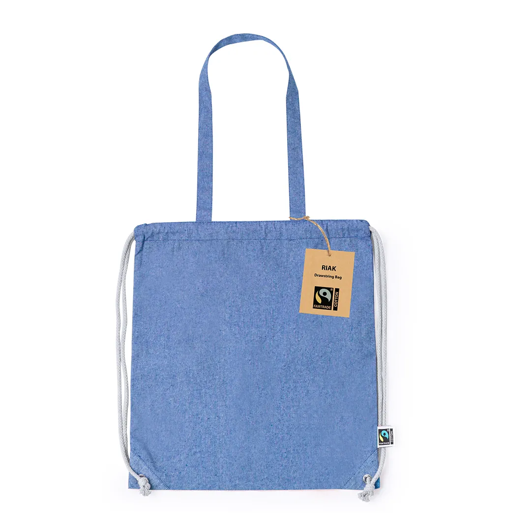 Bolsa Mochila Riak Fairtrade - vista 3
