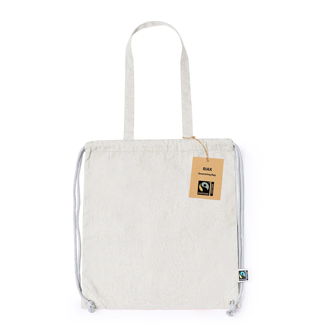 Bolsa Mochila Riak Fairtrade - vista 4