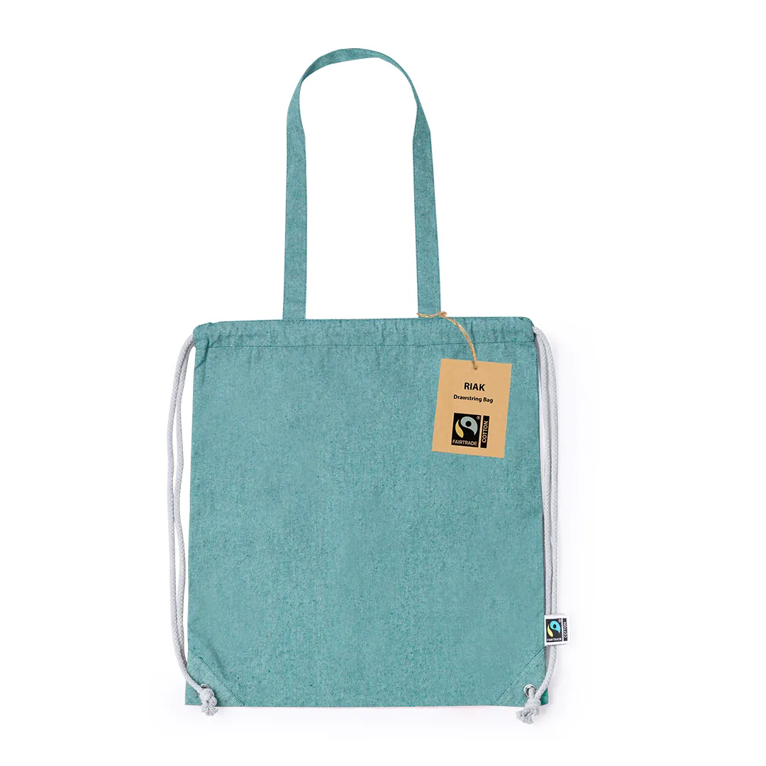 Bolsa Mochila Riak Fairtrade - vista 5