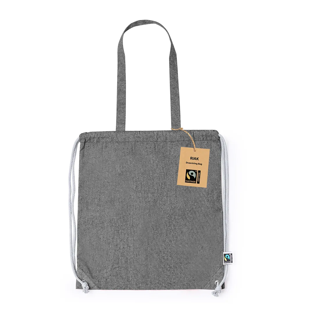 Bolsa Mochila Riak Fairtrade - vista 7