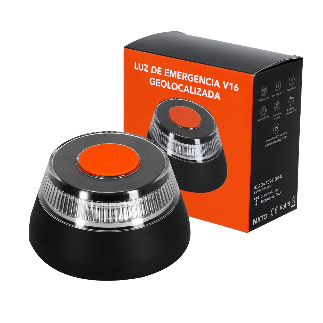 Luz Emergencia V16 Geolocalizada Kershaw - vista 3