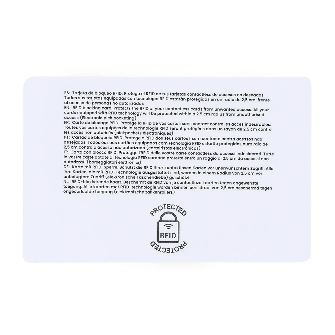 Tarjeta RFID Fatton - vista 2