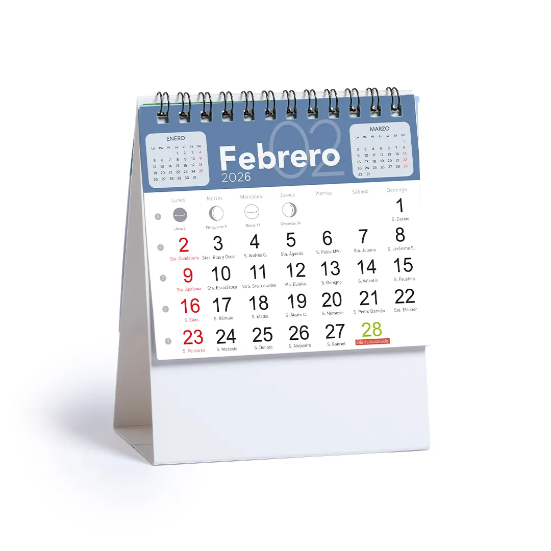 CALENDARIO SOBREMESA ENER - vista 1