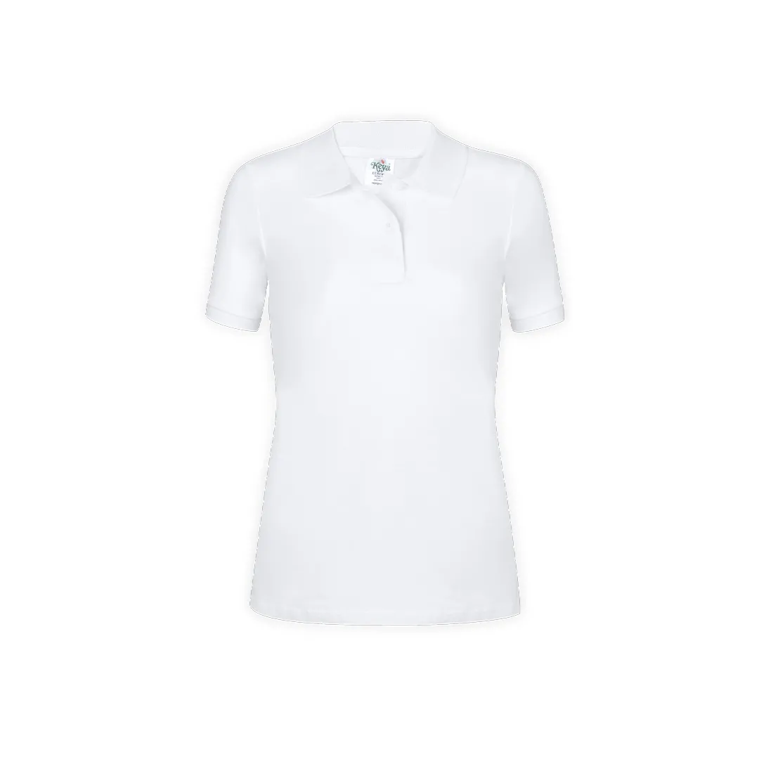 POLO MUJER BLANCO -KEYA- WPS180 - vista 1