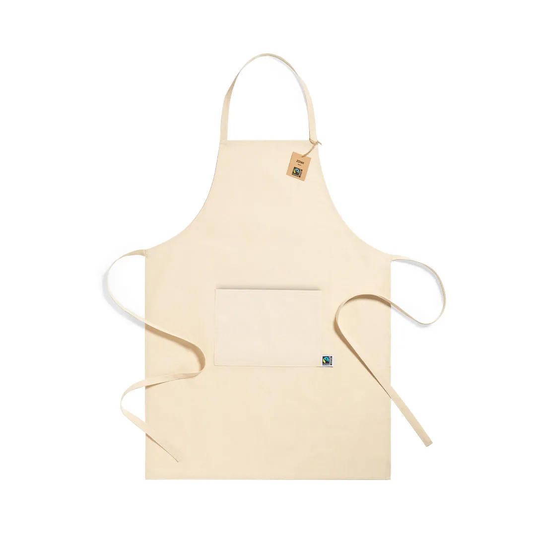 Delantal Zowi Fairtrade NATURAL