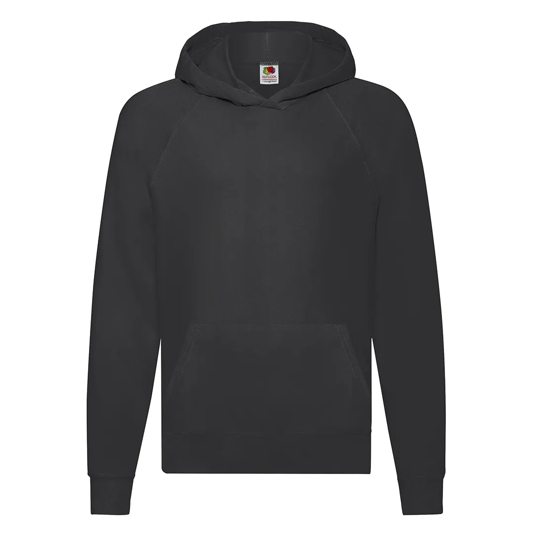 Sudadera Niño Lightweight Hooded S NEGRO