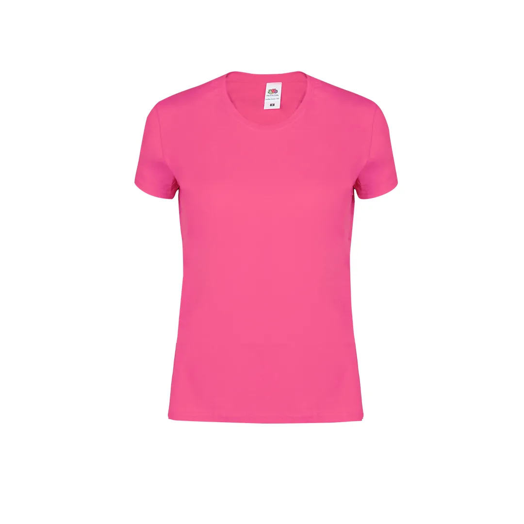 Camiseta Mujer Color Iconic FUCSIA