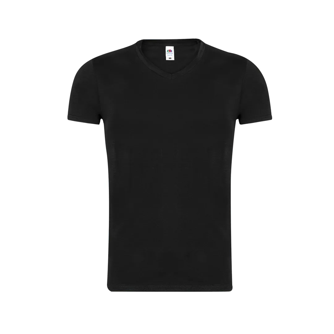 Camiseta Adulto Color Iconic V-Neck NEGRO