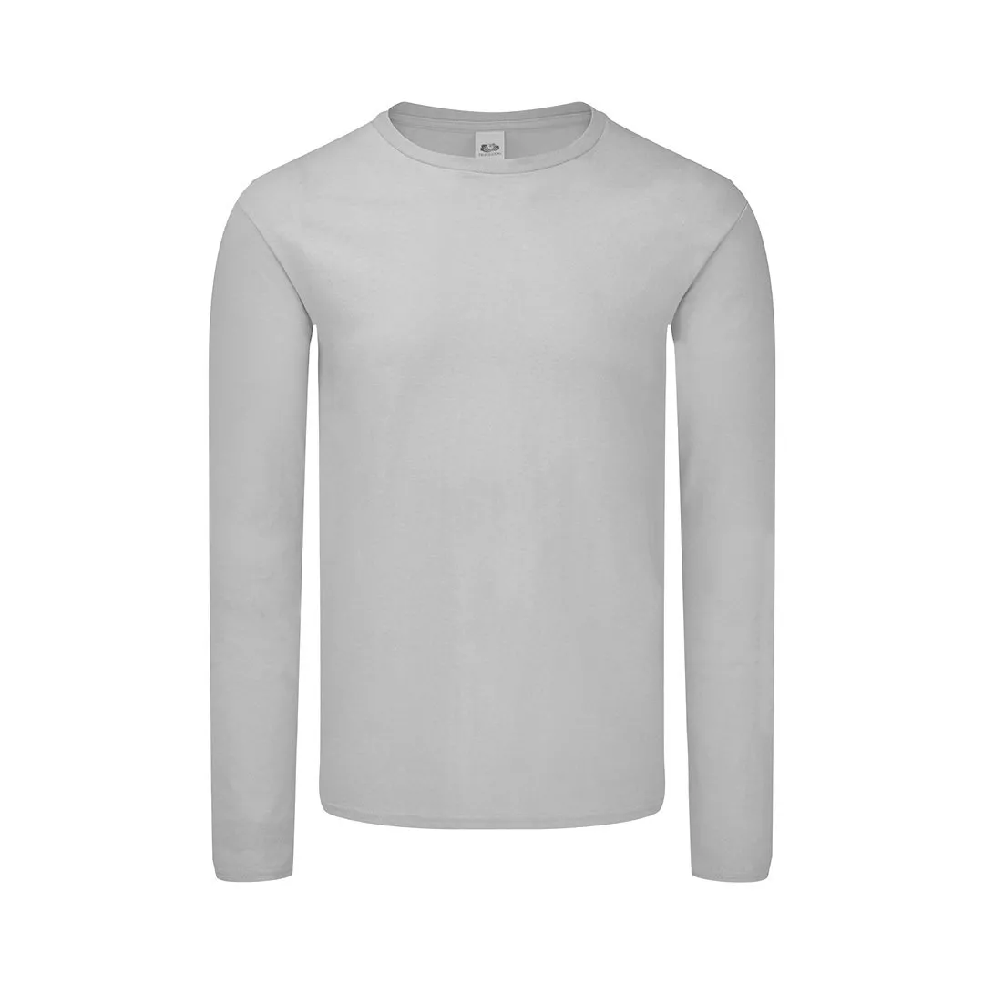 Camiseta Adulto Color Iconic Long Sleeve T GRIS