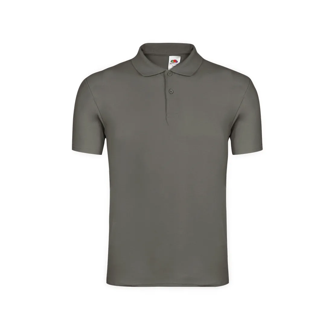 Polo Adulto Color Original Gris Oscuro