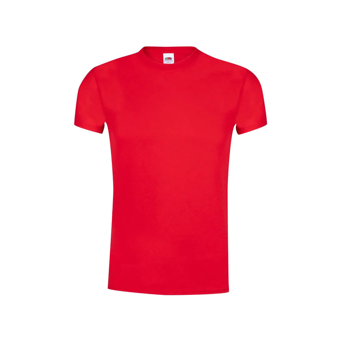 Camiseta Adulto Color Original T ROJO