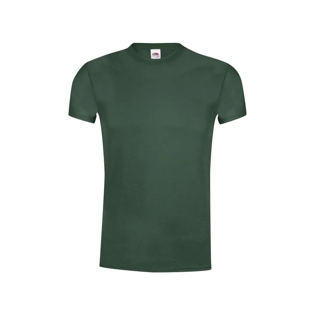 Camiseta Adulto Color Original T VERDE OSCURO