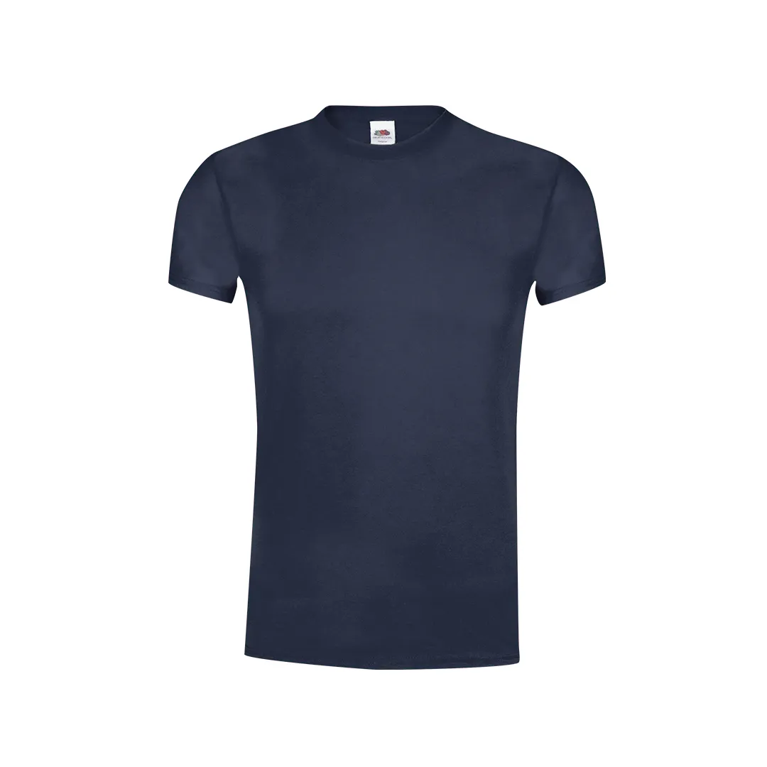 Camiseta Adulto Color Original T Marino Oscuro