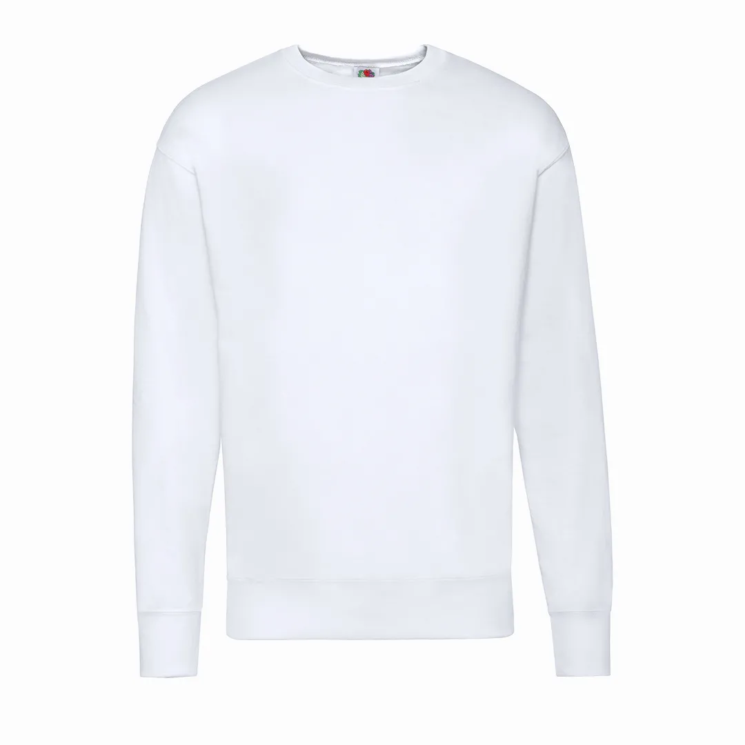 Sudadera Adulto Lightweight Set-In S BLANCO