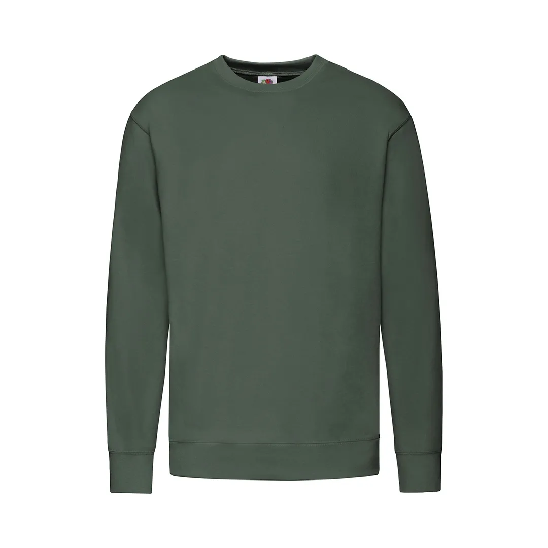 Sudadera Adulto Lightweight Set-In S VERDE OSCURO