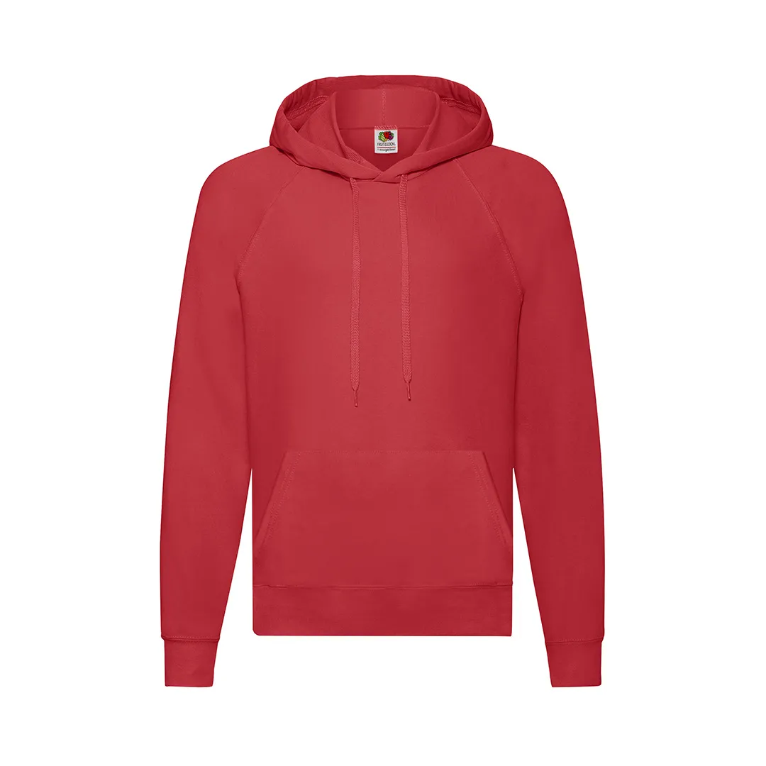 Sudadera Adulto Lightweight Hooded S ROJO