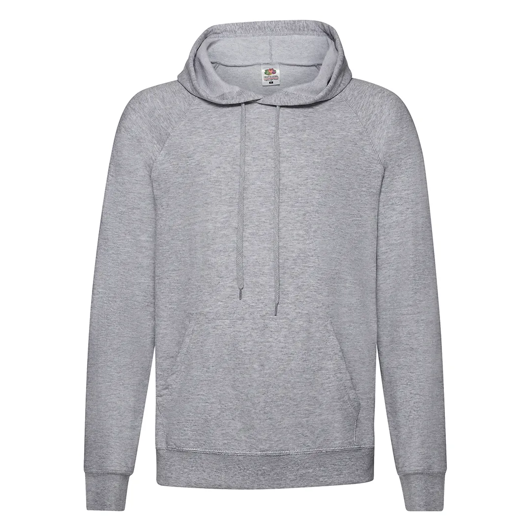 Sudadera Adulto Lightweight Hooded S GRIS
