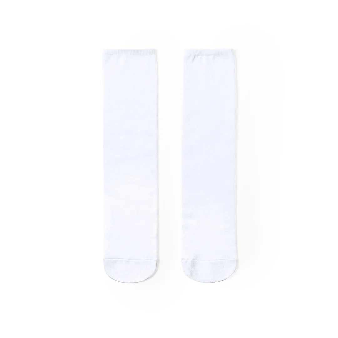 Calcetín Sublimación Sakam BLANCO