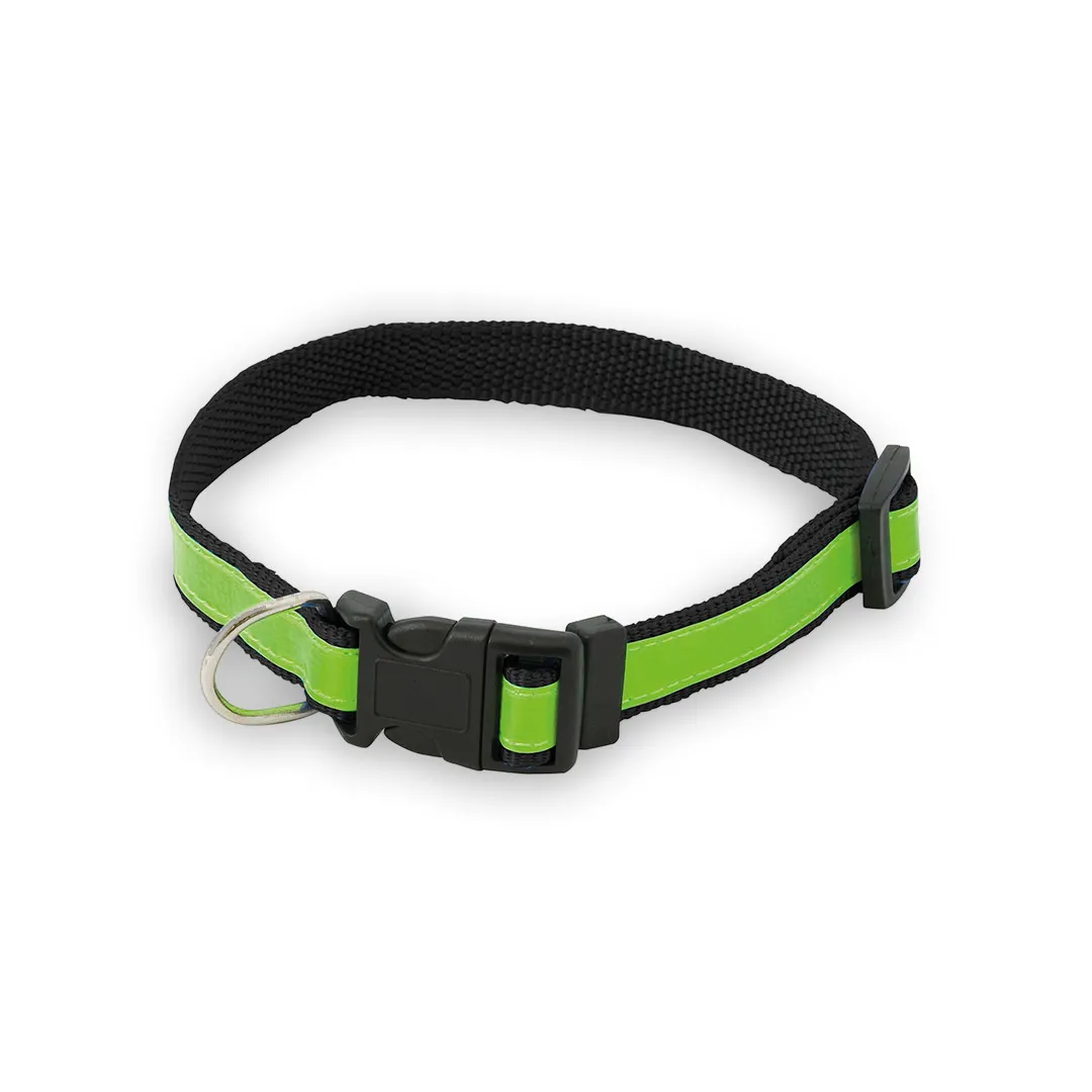 COLLAR REFLECTANTE MUTTLEY NEGRO