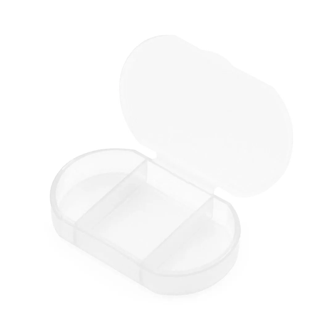 PASTILLERO TRIZONE TRANSPARENTE