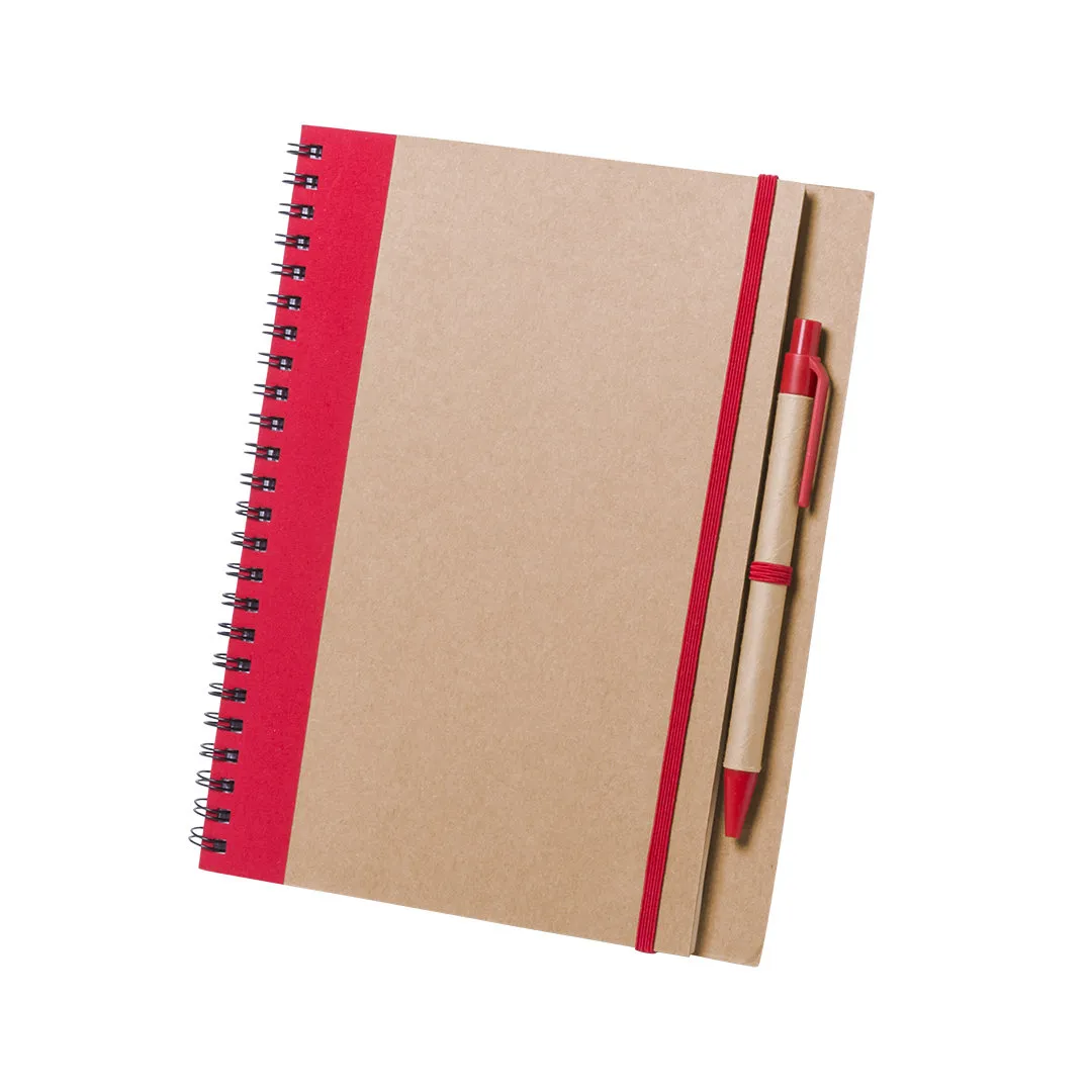 LIBRETA TUNEL ROJO