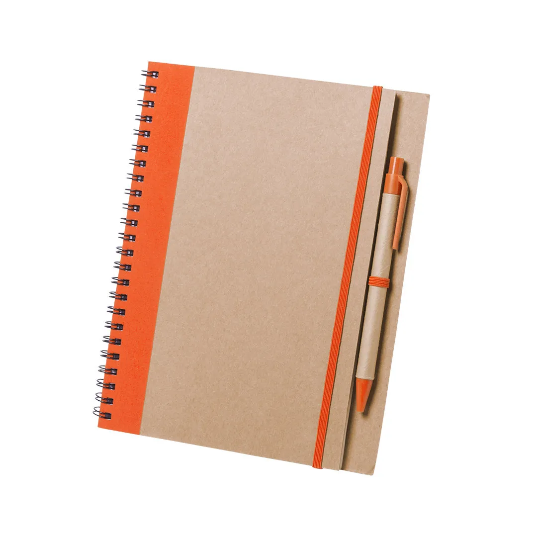 LIBRETA TUNEL NARANJA