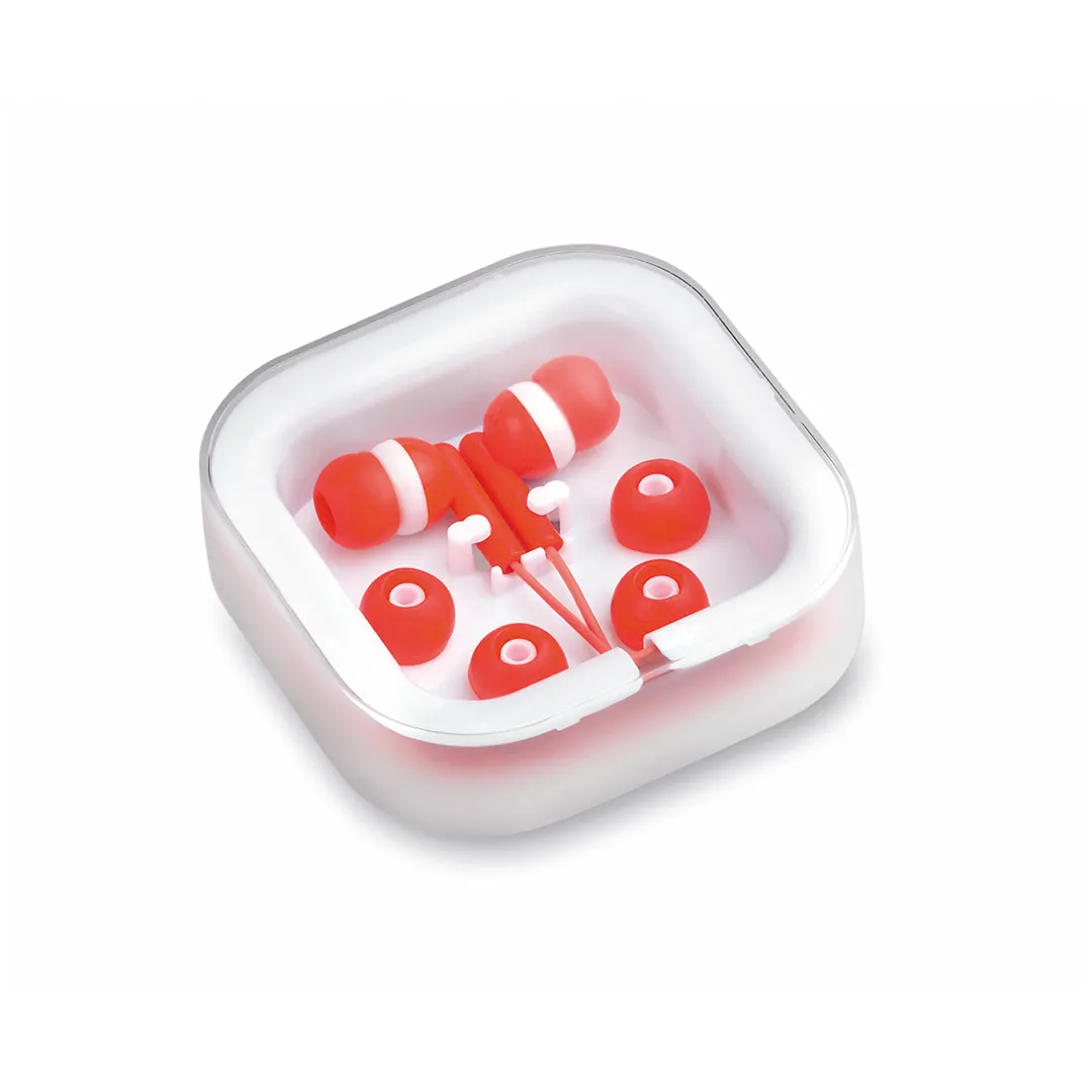 AURICULARES CORT ROJO