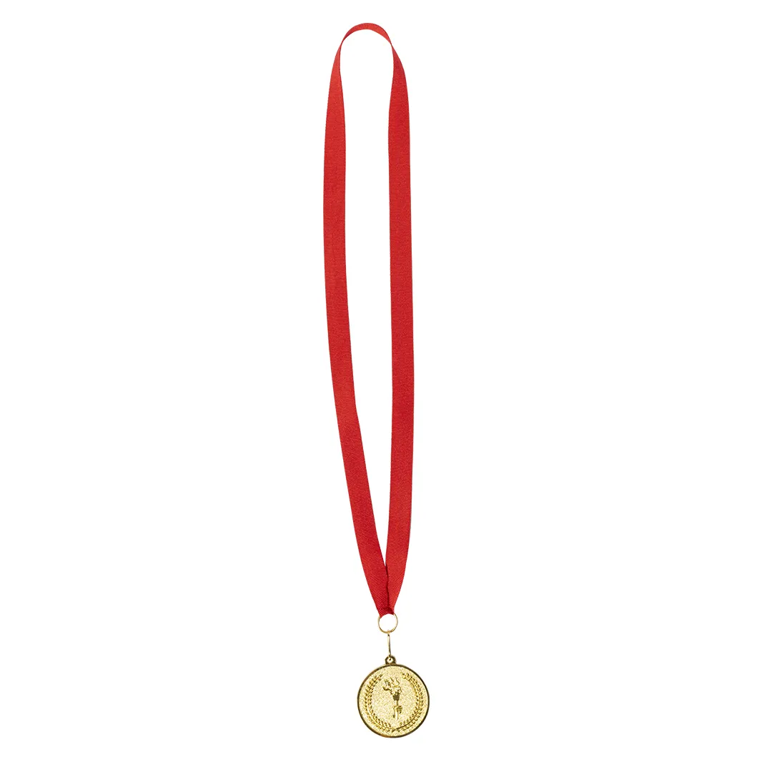 MEDALLA CORUM ROJO/ORO
