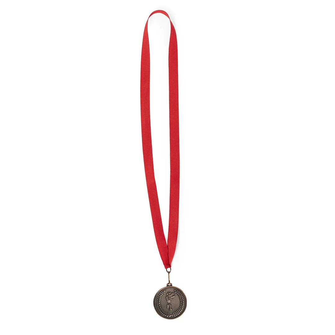 MEDALLA CORUM ROJO/BRONCE