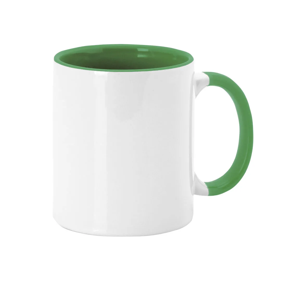 TAZA SUBLIMACIÓN HARNET VERDE