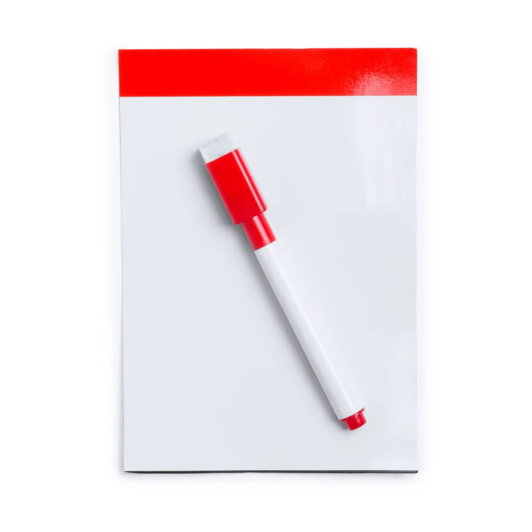 PIZARRA MAGNÉTICA YUPIT ROJO