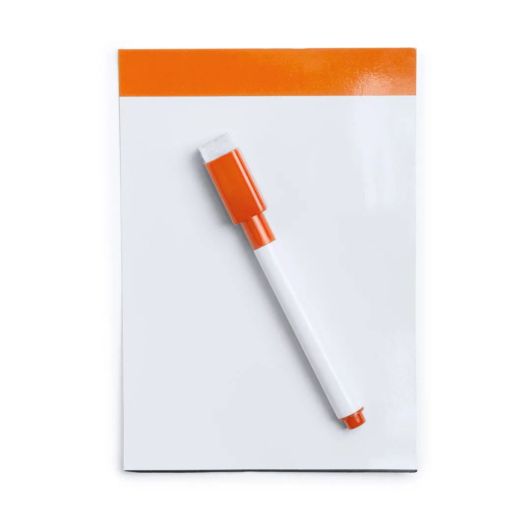 PIZARRA MAGNÉTICA YUPIT NARANJA