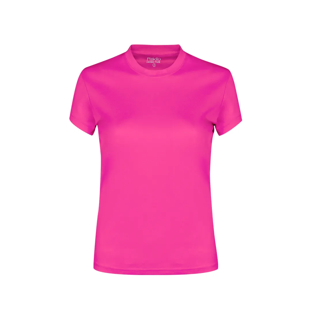 CAMISETA MUJER TECNIC PLUS FUCSIA